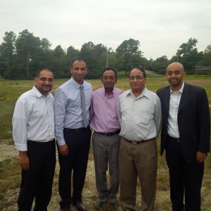 Pictured from left to right: Nick Nagin, Rocky Govind, Ishver Govind, Hasu Patel, & Shawn Govind 